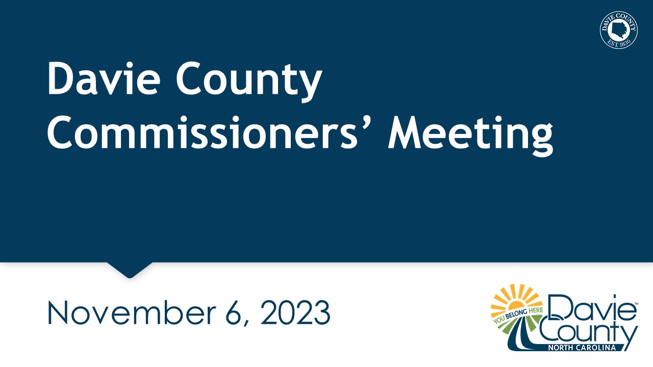 November 6, 2023 Commissioners
